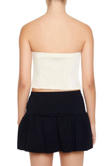 Bow Cropped Tube Top | Forever 21 Womens
