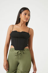 Corset Cropped Cami | Forever 21 Womens
