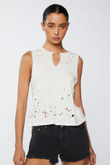 Distressed Muscle Tee | Forever 21 Womens