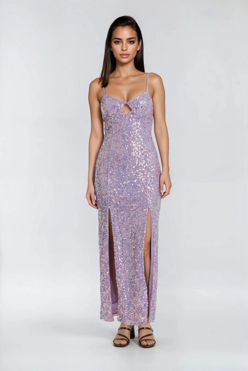 Sequined Cutout Maxi Dress | Forever 21 Womens