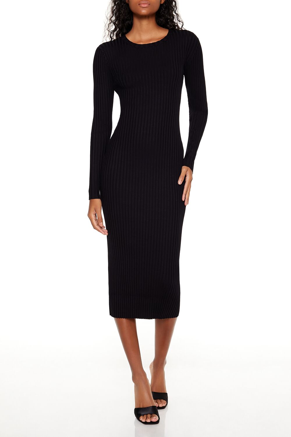 Bodycon Midi Sweater Dress | Forever 21 Womens