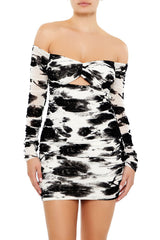 Rose Off-the-Shoulder Mini Dress | Forever 21 Womens
