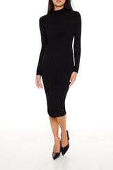 Faux Gem Midi Sweater Dress | Forever 21 Womens