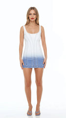 Gradient Denim Tank Mini Dress | Forever 21 Womens