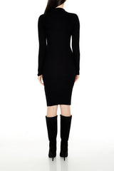 Ribbed Knit Midi Sweater Dress | Forever 21 Womens