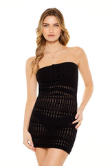 Crochet Bow Tube Mini Dress | Forever 21 Womens