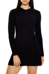 Sweater Shirt Mini Dress | Forever 21 Womens
