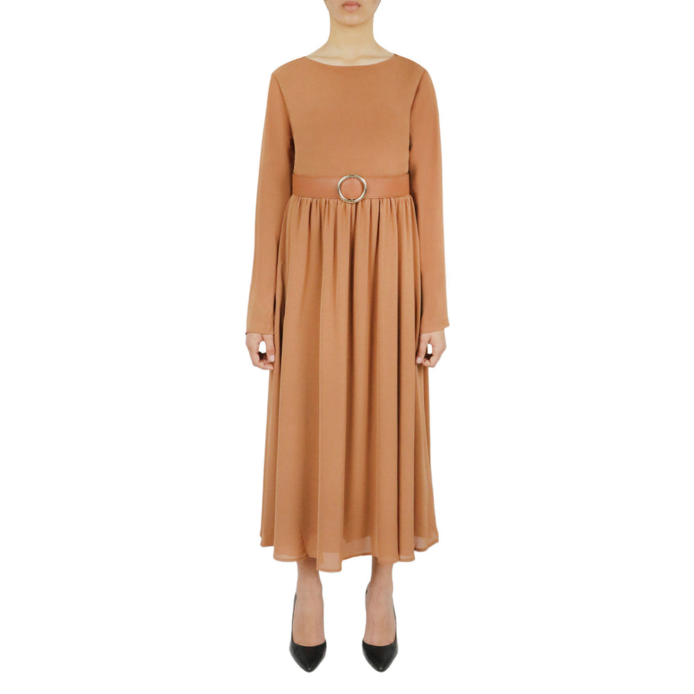 Belted Long Sleeve Dress | Forever 21 Womens
