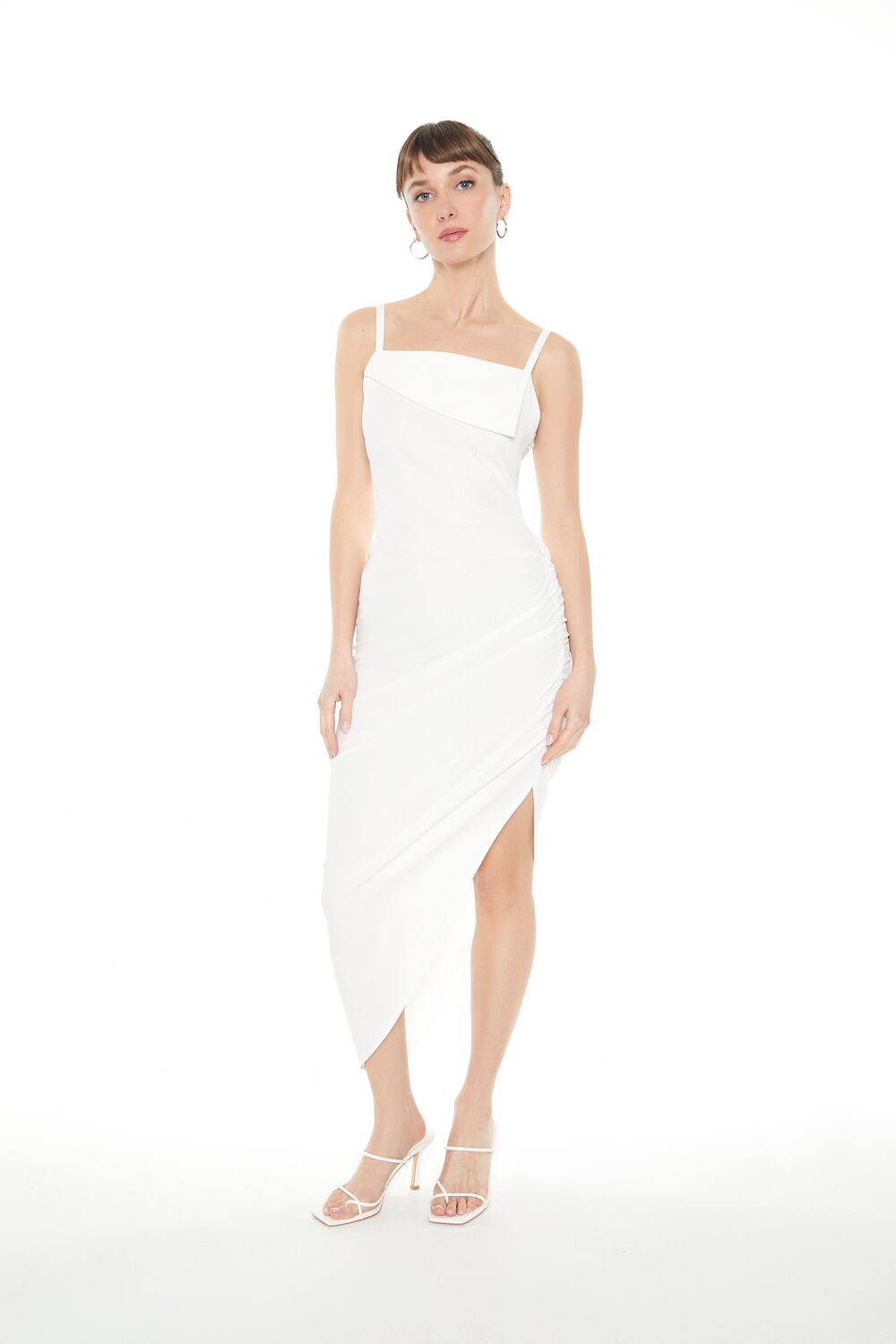 Asymmetrical Cami Midi Dress | Forever 21 Womens