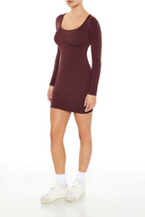 Seamless Scoop-Neck Mini Dress | Forever 21 Womens