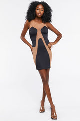Mesh Panel Mini Dress | Forever 21 Womens