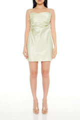 Satin Cutout Cami Slip Dress | Forever 21 Womens