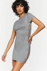 Short-Sleeve Cutout Mini Dress | Forever 21 Womens