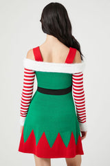Peppermint Elf Mini Dress | Forever 21 Womens