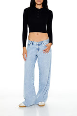 Ribbed Knit Cropped Sweater | Forever 21 Womens