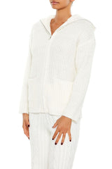 Ribbed Knit Zip-Up Sweater | Forever 21 Womens