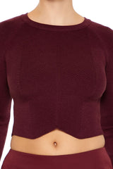 Notched Cropped Sweater | Forever 21 Womens