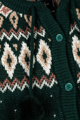 Fair Isle Pom-Pom Tie Cardigan | Forever 21 Womens