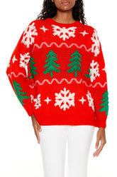 Christmas Tree Fair Isle Sweater | Forever 21 Womens