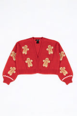 Gingerbread Cropped Cardigan Cardigan | Forever 21 Womens