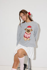 Holiday Dog Jacquard Sweater | Forever 21 Womens