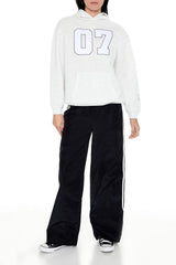 07 Graphic Fleece Hoodie | Forever 21 Womens