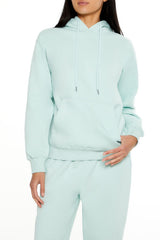 Fleece Drawstring Hoodie | Forever 21 Womens