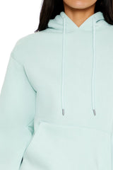 Fleece Drawstring Hoodie | Forever 21 Womens