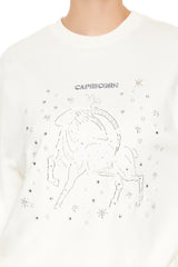 Beaded Capricorn Pullover | Forever 21 Womens