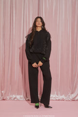 Wicked Witch Ruffle Hoodie | Forever 21 Womens