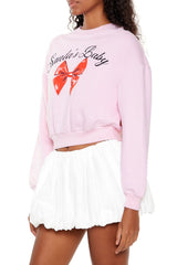 Santas Baby Graphic Pullover | Forever 21 Womens