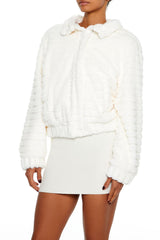 Quilted Faux Fur Bomber Jacket | Forever 21 Womens