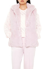Notched Faux Fur Vest | Forever 21 Womens