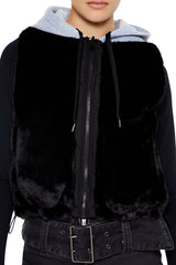 Colorblock Faux Fur Vest | Forever 21 Womens