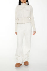 Ribbed Funnel Neck Jacket | Forever 21 Womens