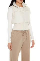 Cropped Zip-Up Vest | Forever 21 Womens