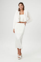 Plush Cropped Coat | Forever 21 Womens