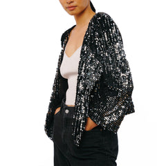 Umera Velvet Sequin Jacket | Forever 21 Womens