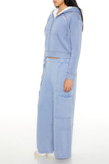 French Terry Wide-Leg Pants | Forever 21 Womens