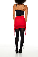 Mesh Drawstring Mini Skirt | Forever 21 Womens