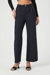 High-Rise Wide Leg Trousers | Forever 21 Womens