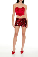 Sequin Straight Mini Skirt | Forever 21 Womens