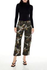 Leaf Camo Print Twill Pants | Forever 21 Womens