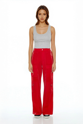 Wide-Leg Utility Cargo Pants | Forever 21 Womens