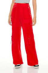 Wide-Leg Utility Cargo Pants | Forever 21 Womens