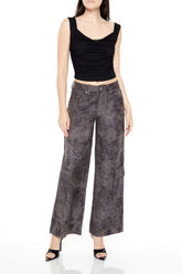 Rhinestone Mid-Rise Cargo Pants | Forever 21 Womens