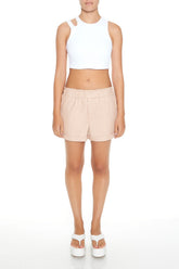 Faux Leather High-Waist Shorts | Forever 21 Womens