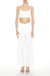 Mid-Rise Straight Pants | Forever 21 Womens