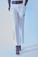 FUBU Embroidered Mesh Pants | Forever 21 Womens
