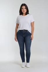 Plus Size Vented-Hem Ankle Jeans | Forever 21 Womens